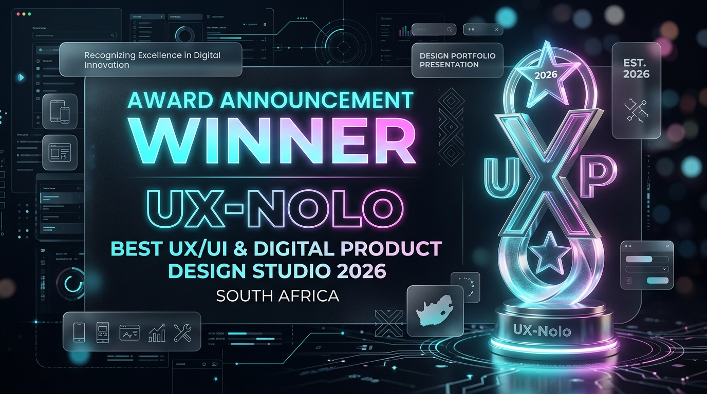 UX-Nolo Best UX/UI & Digital Product Design Studio 2026 South Africa – Nolo Kganyago
